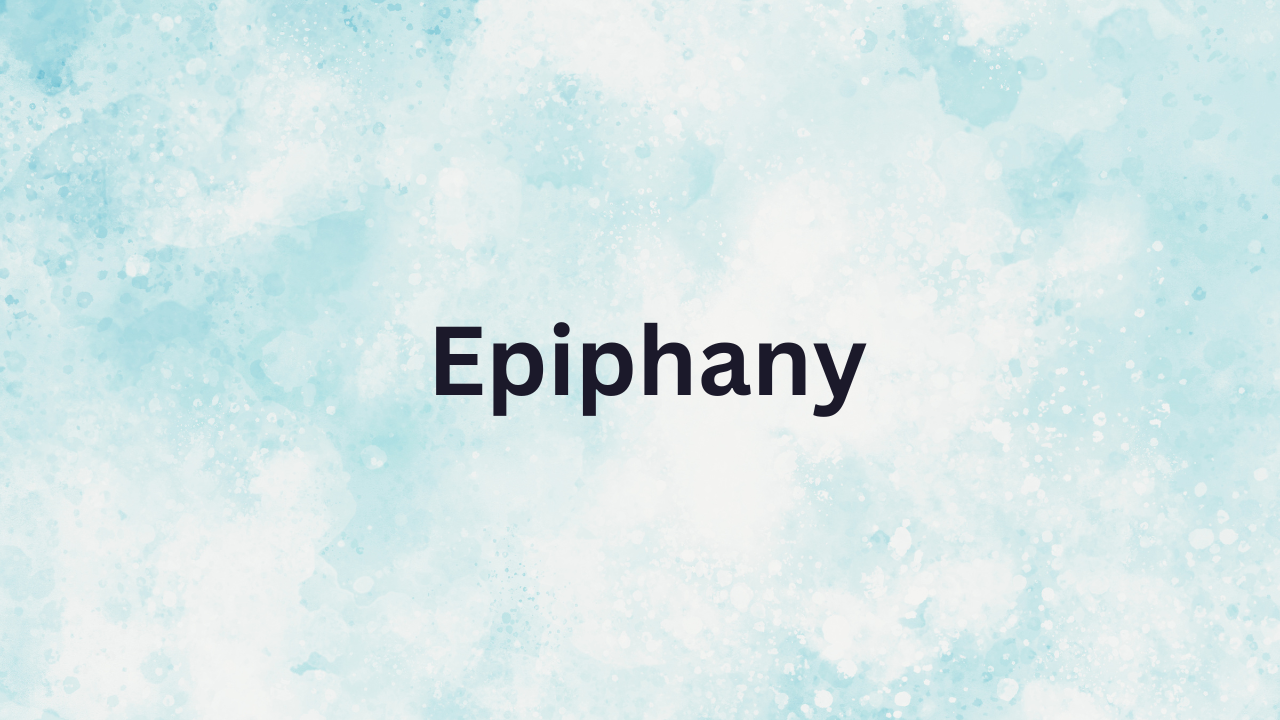 Epiphany in Literature Definition